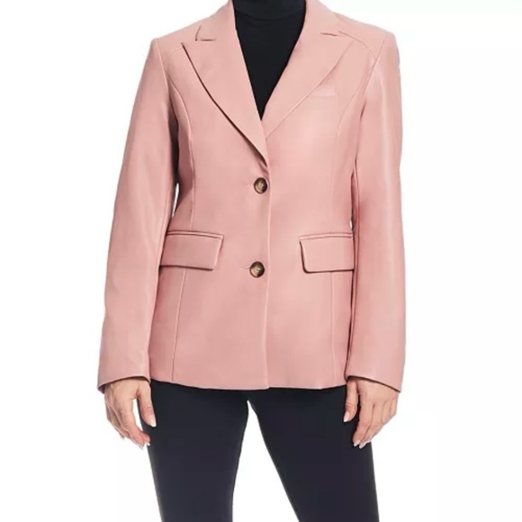 Sanctuary Women's Faux Leather Single-Breasted Blazer Jacket with Corset  SZ XS - Picture 1 of 16